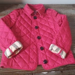 Girls Burberry light coat